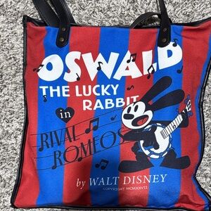 Disney Oswald Red and Blue Tote